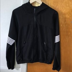 Forever 21 Black Windbreaker